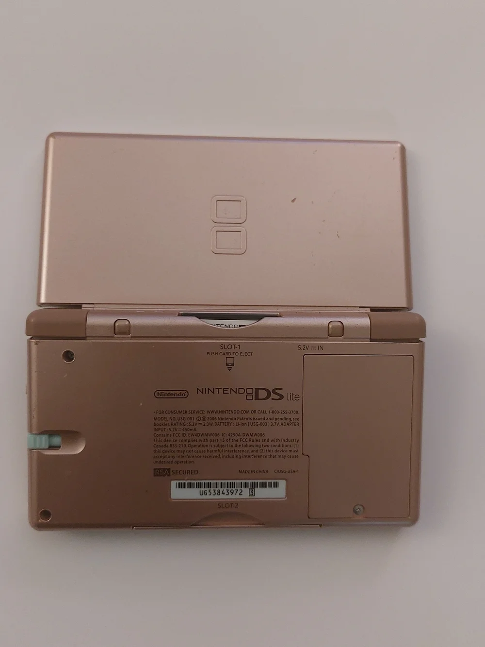 DS Lite in Rose Gold